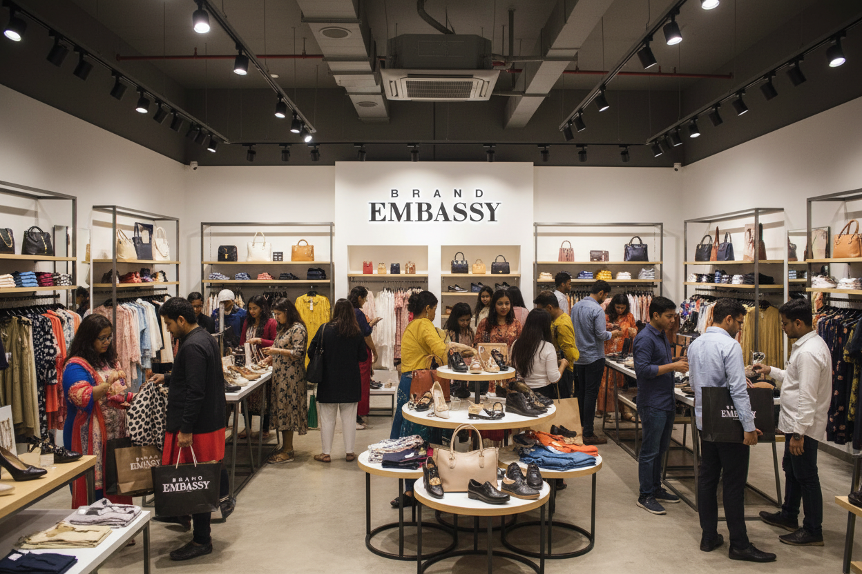 Brand Embassy Busy Showroom