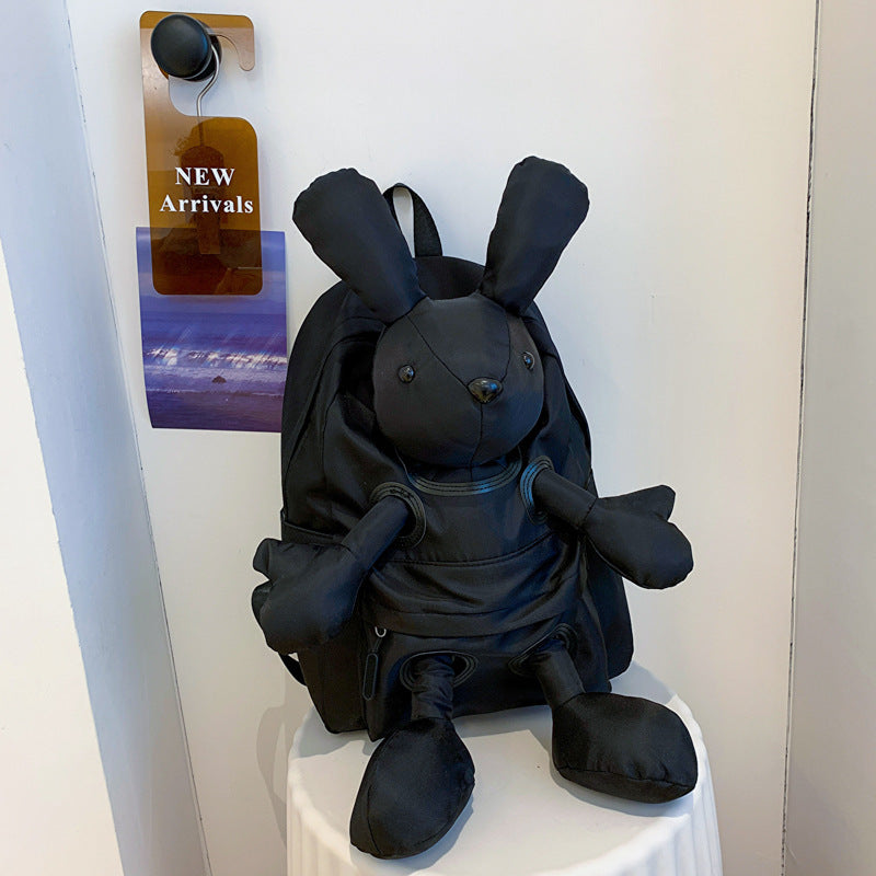 Doll Women's Backpack Trendy Cool Rabbit Travel Backpack