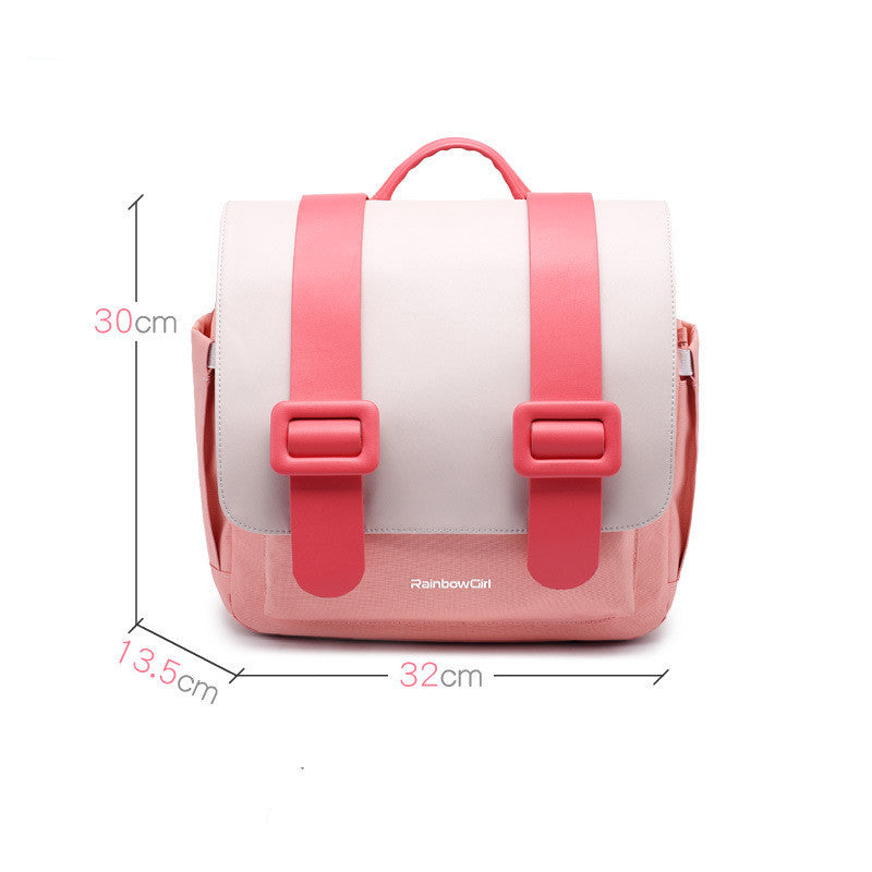 New Popular Campus School Bags Children Candy Color Backpacks