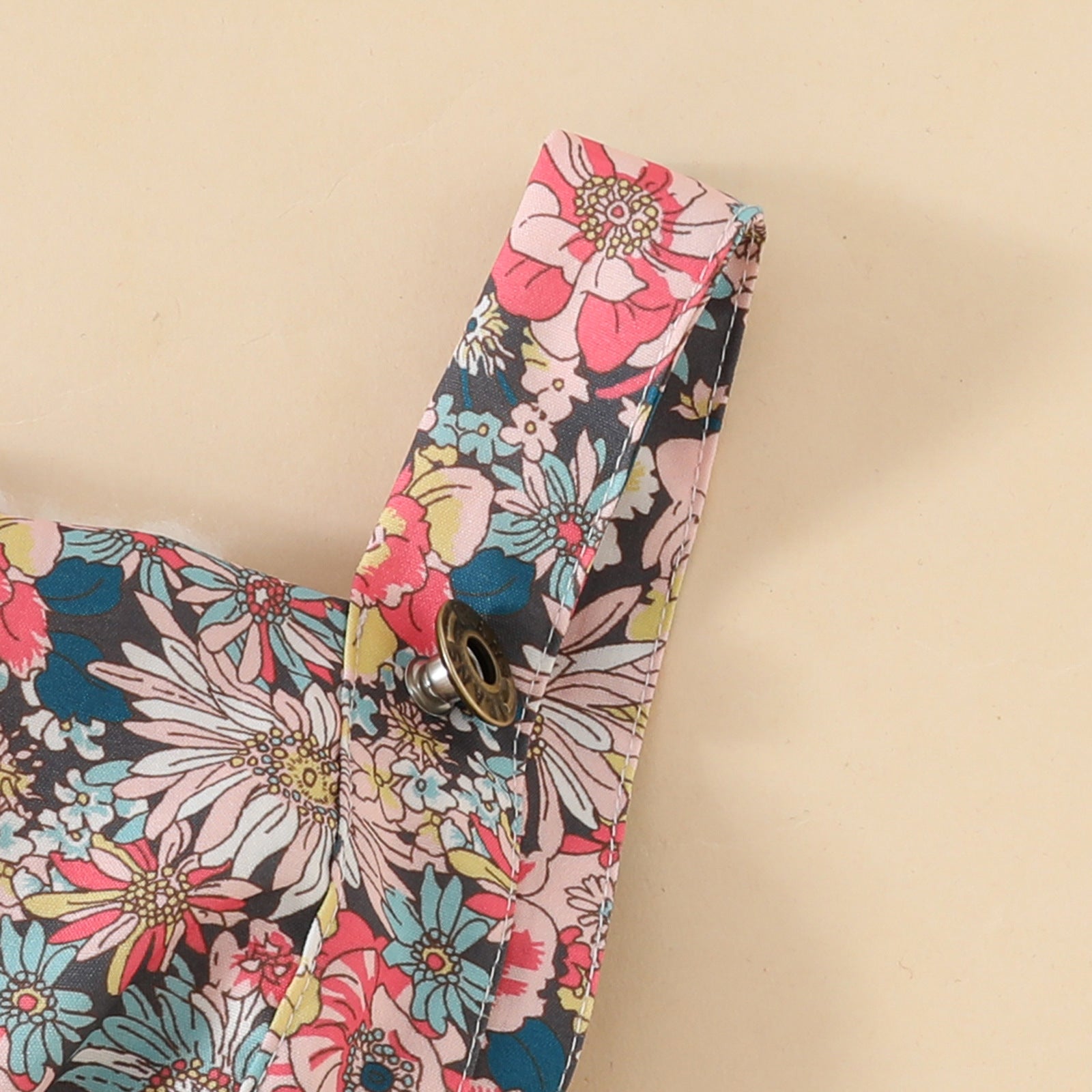 Newborn Short Sleeve Triangle Rompers Suspender Skirt Outfit