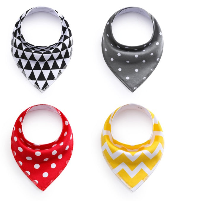 Saliva towel double fleece baby bib bib