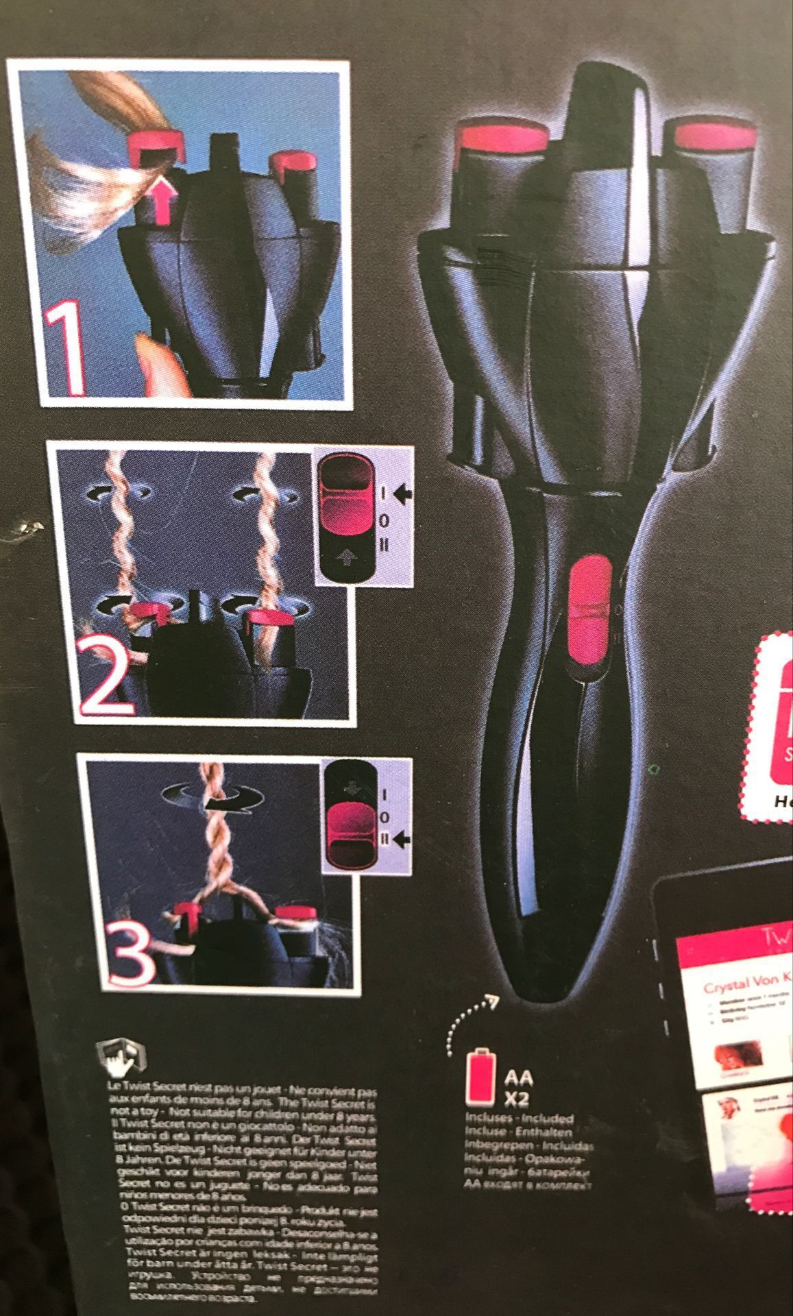 Automatic Hair Braider Hair Twister USB Electric Braiding Machine DIY Magic Roller Styling Tool Styler Bun Maker (Available)