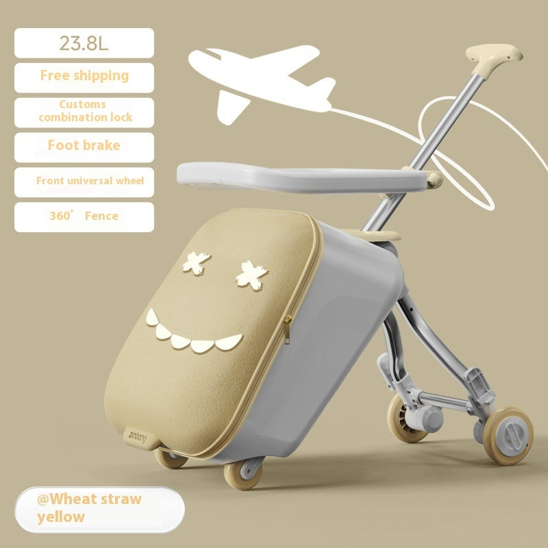 Luggage Children's Riding And Boarding Machine Trolley Case