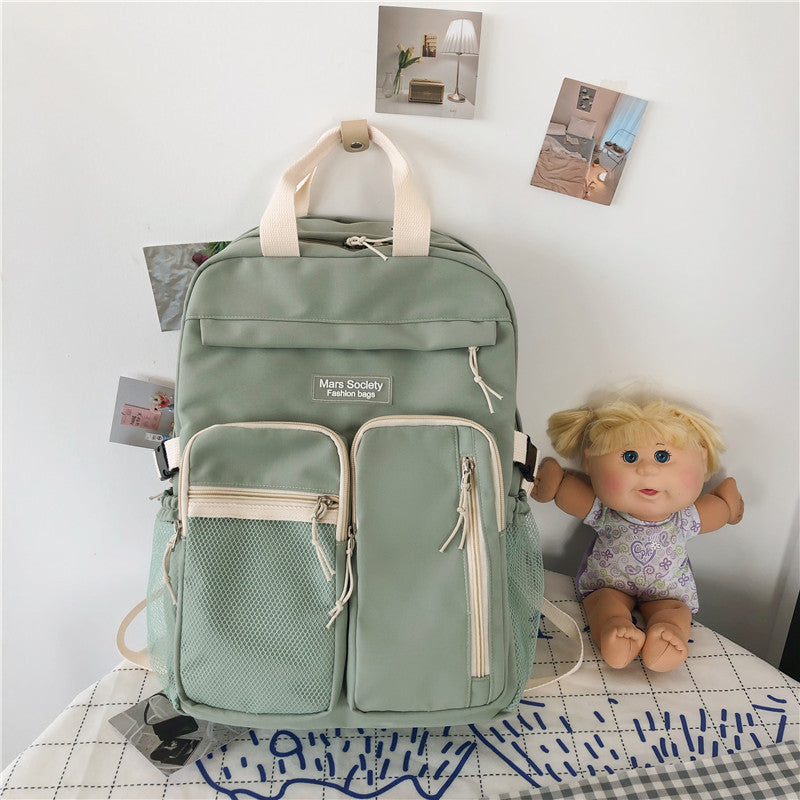 Harajuku Ulzzang Custom High-Value Forest Backpack Backpack