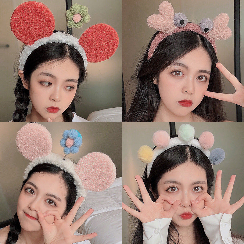 Pressed Hair Band For Washing Face
