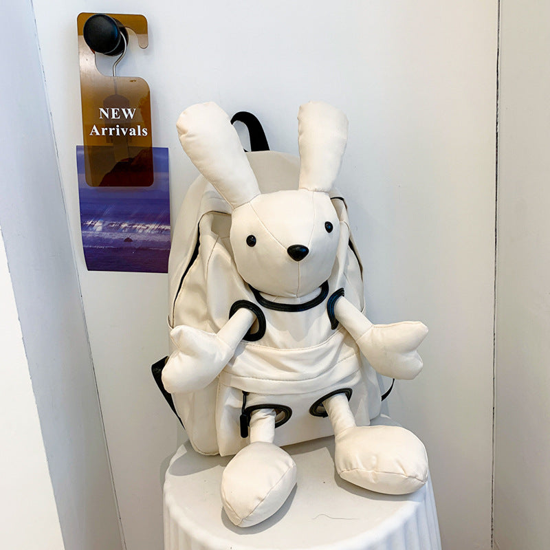 Doll Women's Backpack Trendy Cool Rabbit Travel Backpack