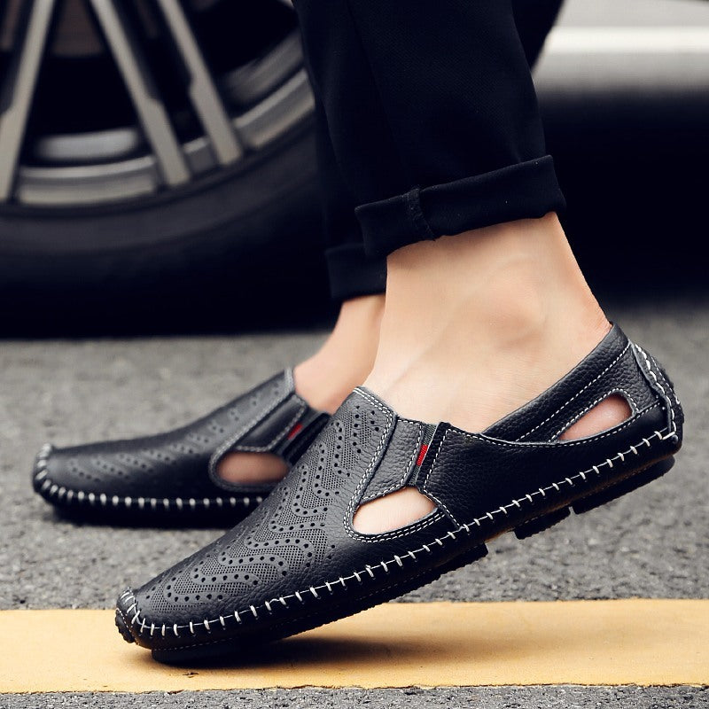 Fashion Men's Closed Toe Casual Breathable Sandals (Available)
