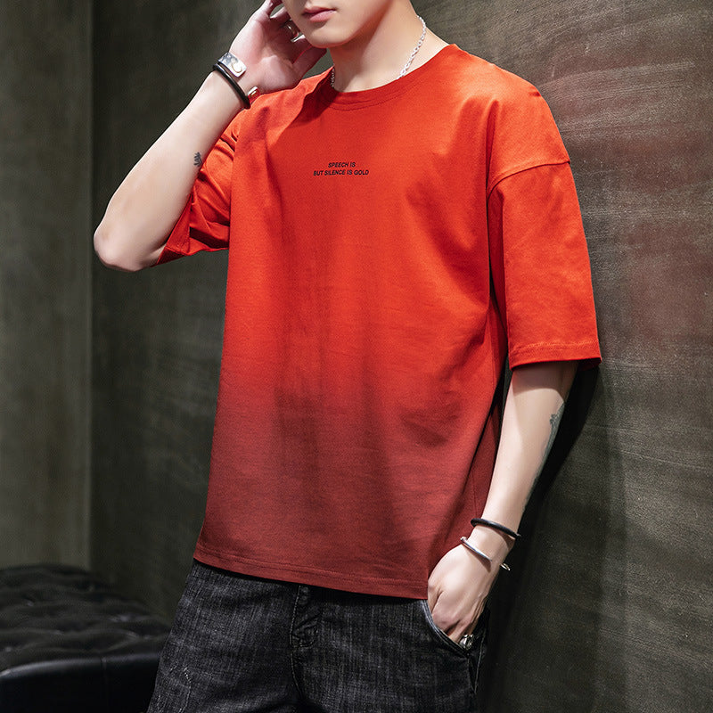Men's short sleeve casual t-shirt