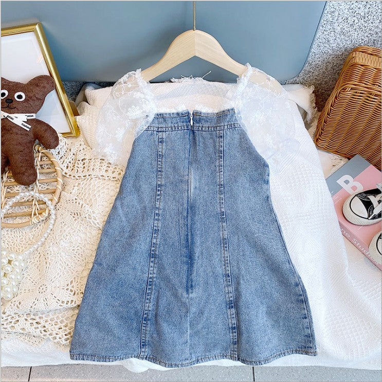 Baby Girl's Puff Sleeve Dress Children'
