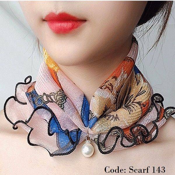 Women Elegant Neck Scarf
