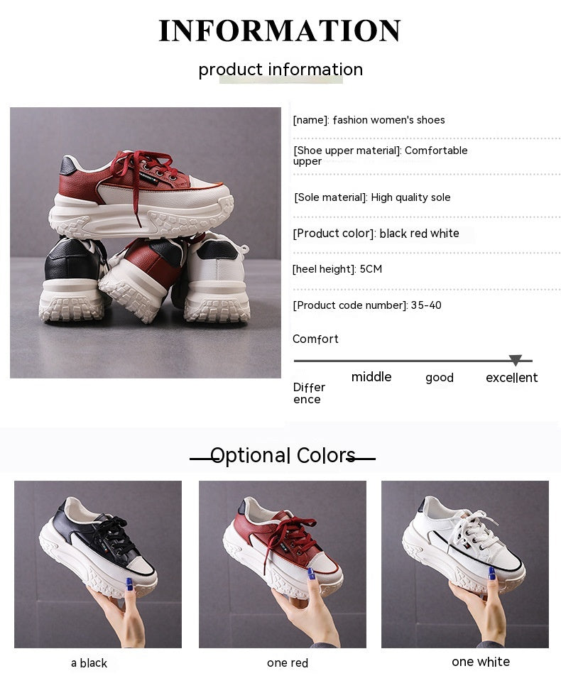 Versatile Sports Casual Shoes Korean Style Light Running
