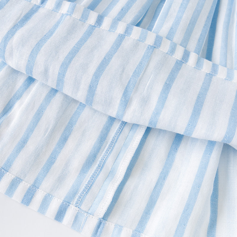 Striped skirt princess dress