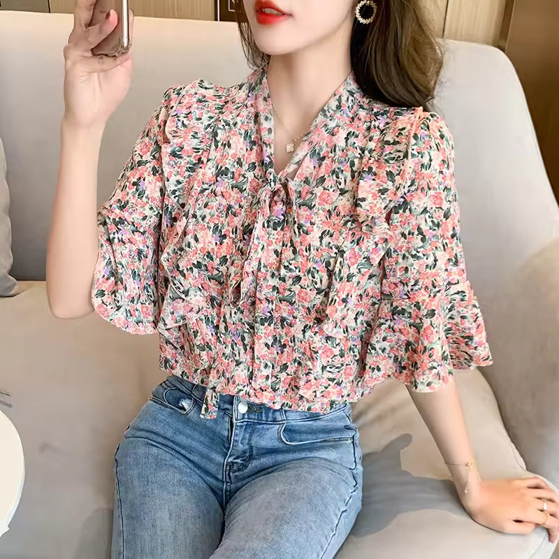 Lady Sweet Tops Blouse Casual Shirt