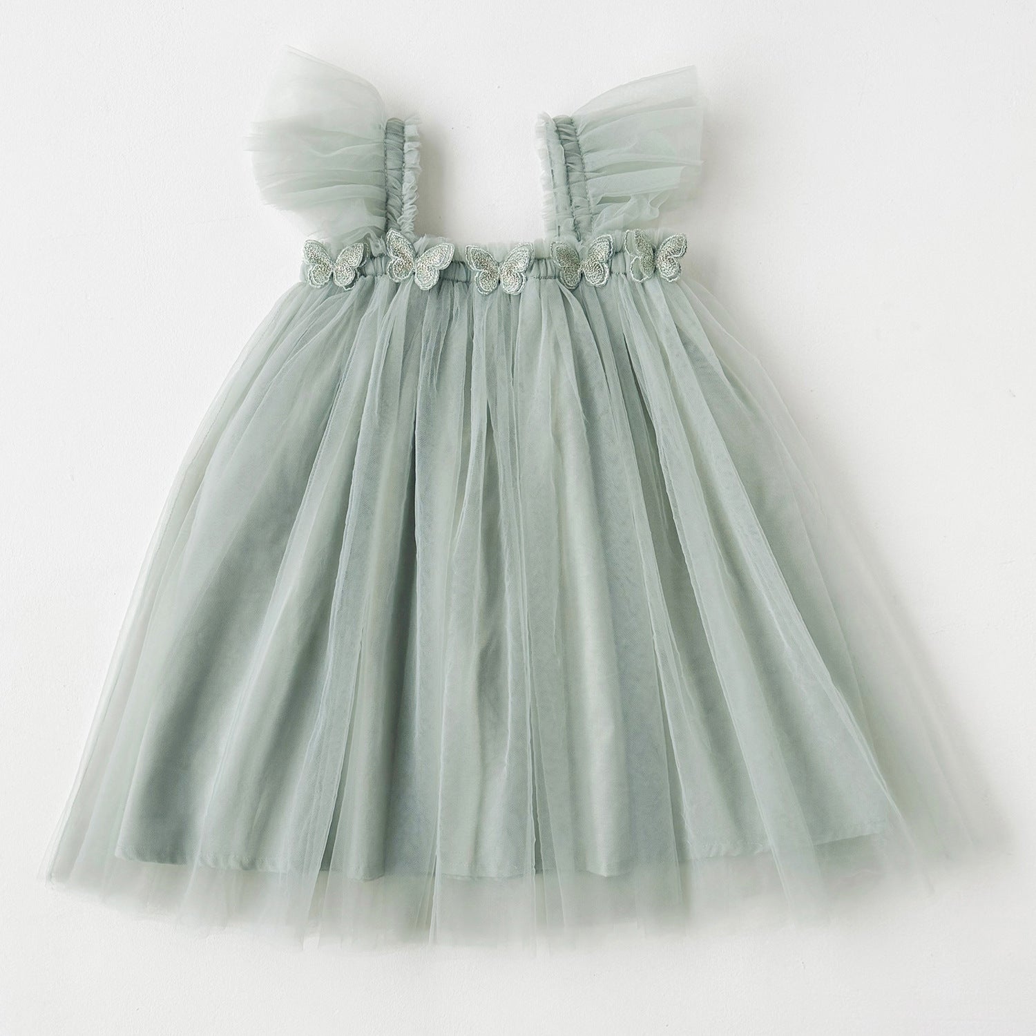 Flounced Sieve Tube Top Main Dress Puffy Birthday