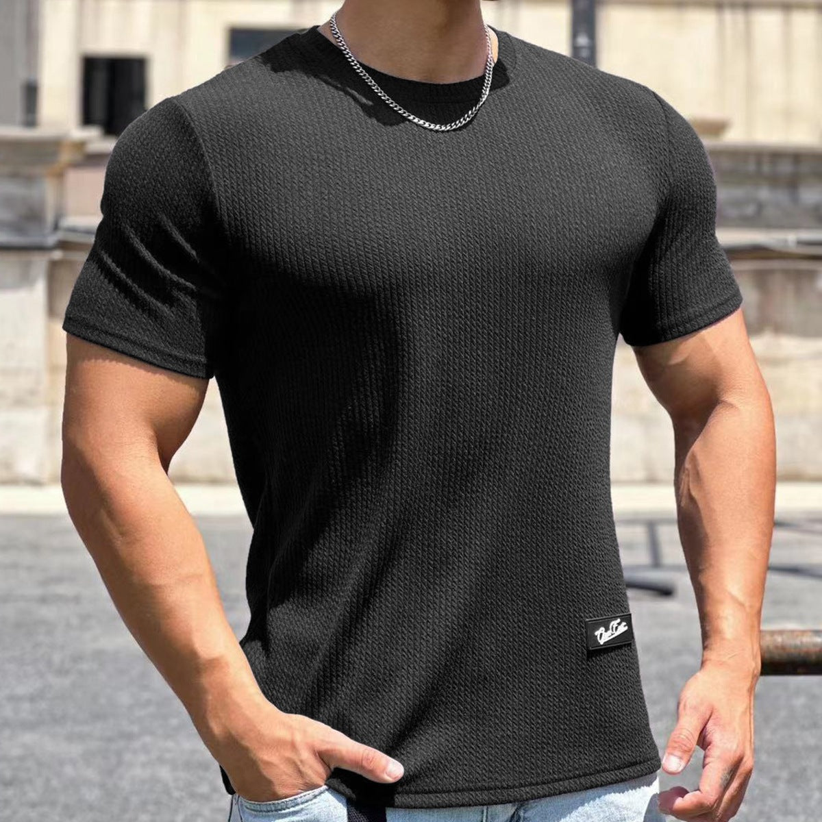 Summer Trendy Men's Short-sleeved T-shirt