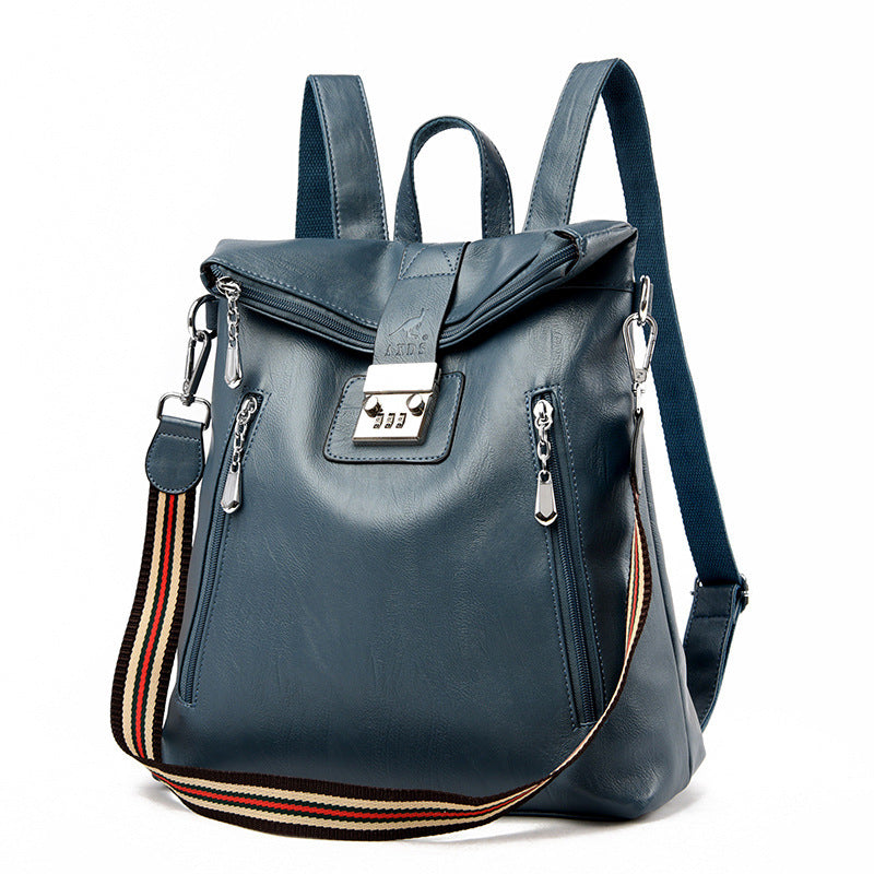 Anti-theft Password Backpack Women's Large Capacity