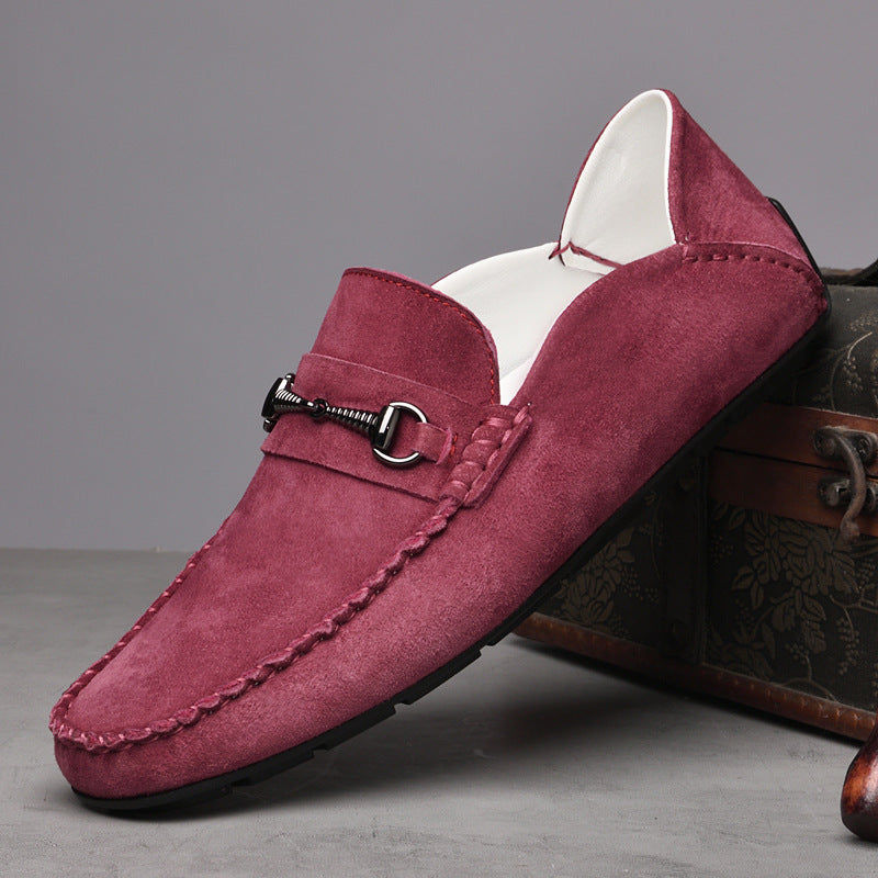 Men's Suede Leather Breathable Casual Shoes