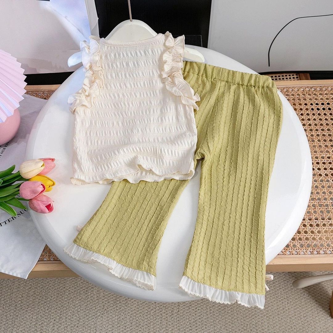 Children Clothing  Autumn Winter Girls Knitted Bottoms Korean Style Woollen Pants Leggings for Children Fashion Pants Girls