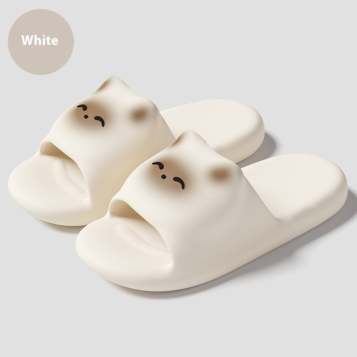 Cartoon Kitten Women's Soft Bottom Non-slip Eva Slippers