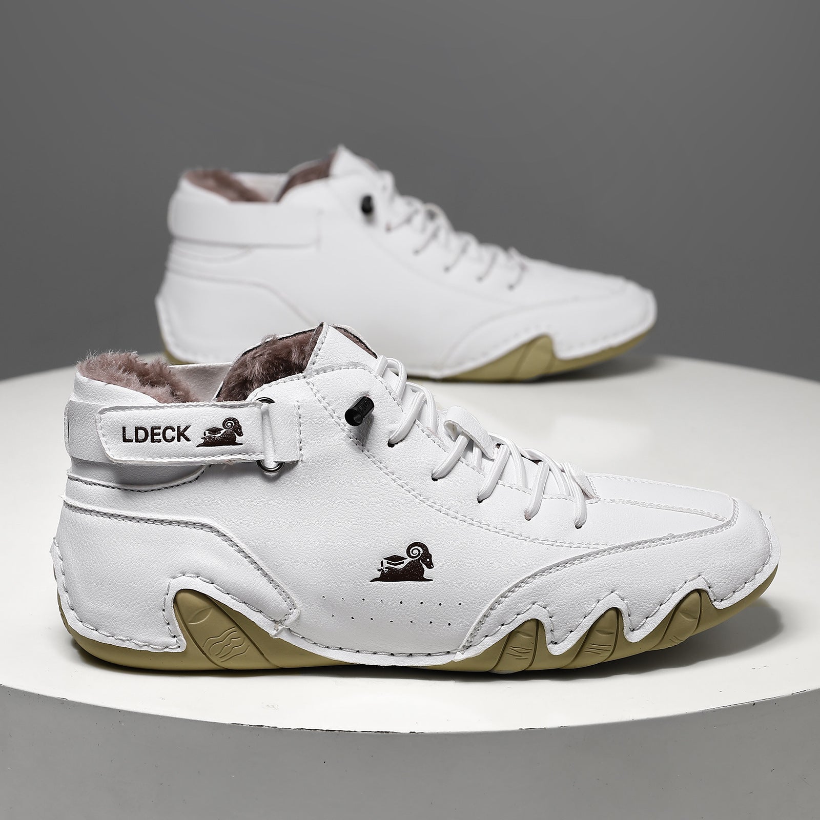 Winter Fleece-lined Large Size Octopus Men's Martin Boots