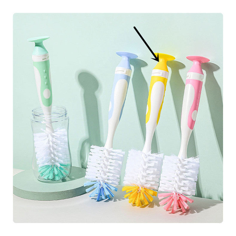 Baby Nylon Bottle Brush Nipple Water Cup Cleaning Brush