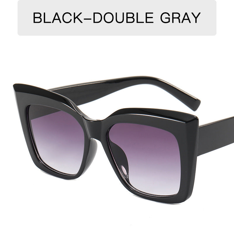 Women's Fashion Catwalk Large Frame Cat Eye Sunglasses