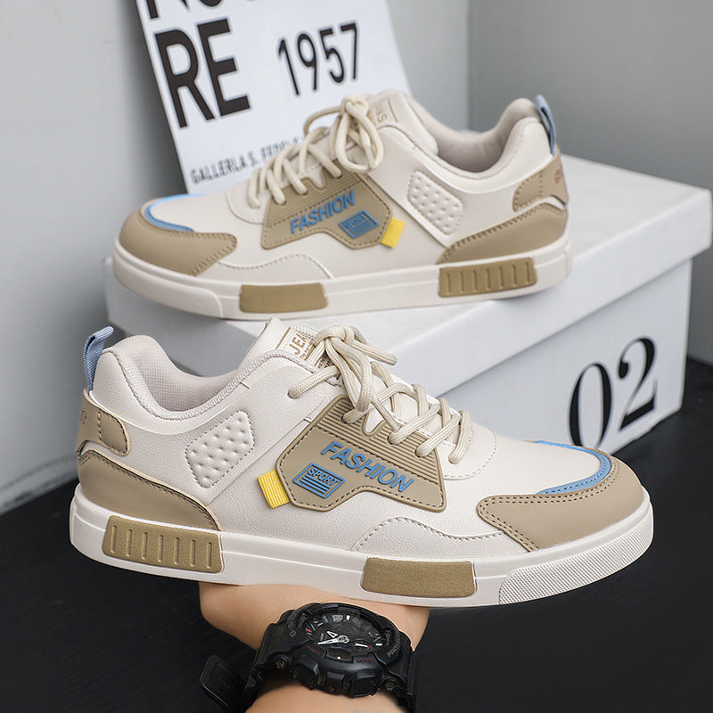Leather Casual Special-interest Design Sports Board Shoes (Available)