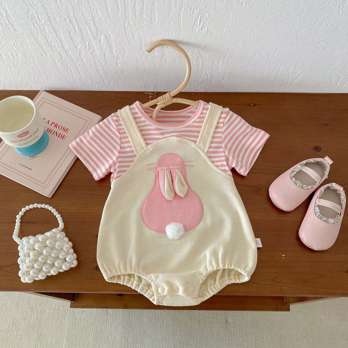 Baby Jumpsuit Fake Two Pieces Onesie