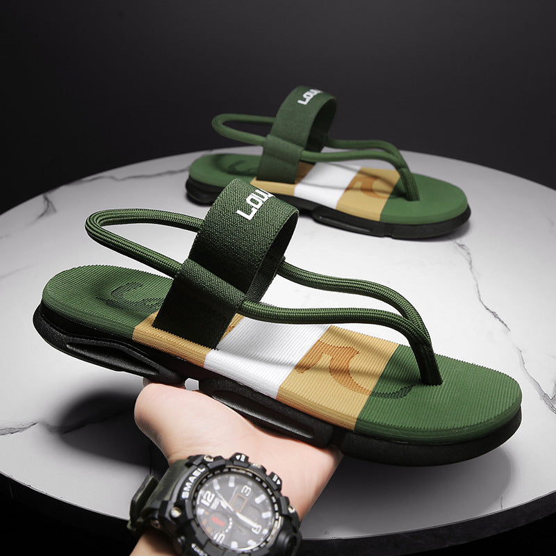 Men Sandals Outdoor Sport Flip Flops Comfort Casual Thong Beach Shoes (Available)