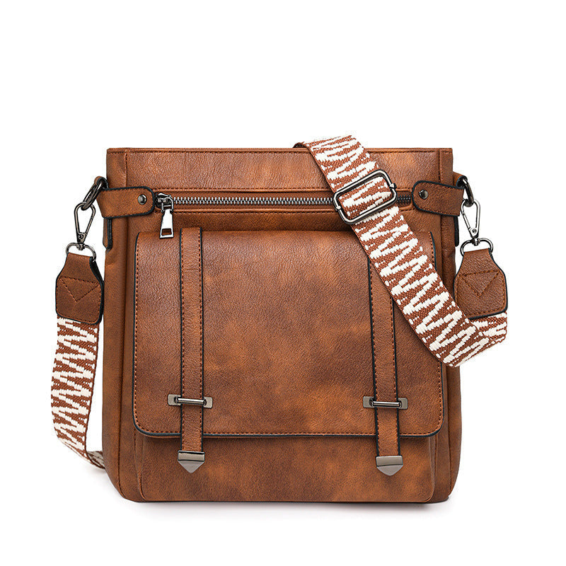 Women's Shoulder Personality Large Capacity Multi-pocket Bucket Bag