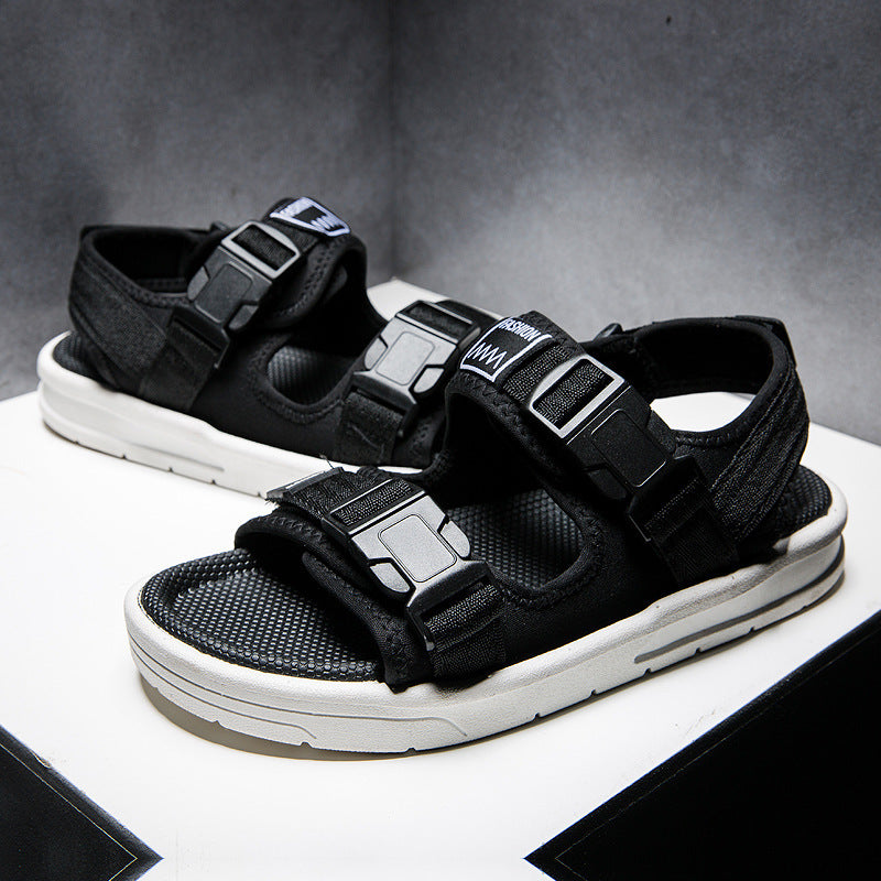 Men's Sandals Men's Casual Fashion Trendy Students Wear Beach Slippers Outside Sports (Available)