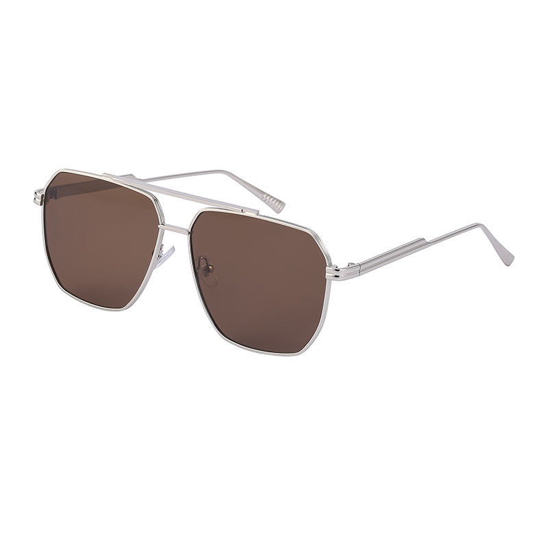 Men's Outdoor Cycling Retro Double Beam Sunglasses