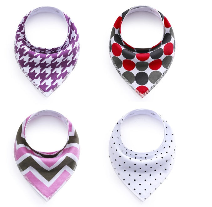 Saliva towel double fleece baby bib bib