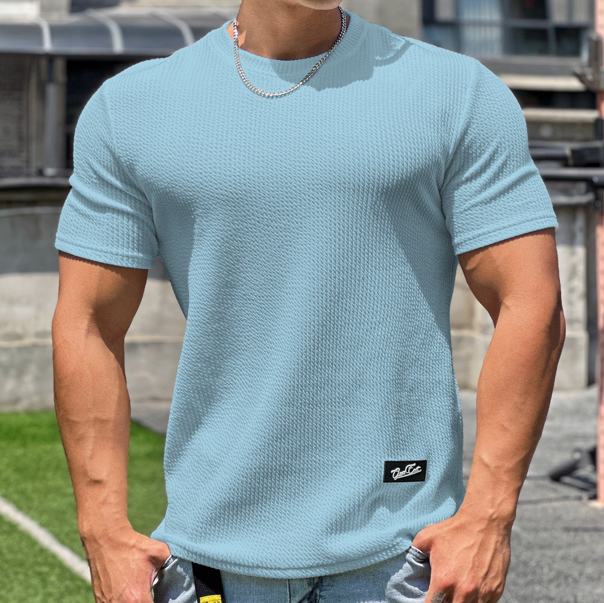 Summer Trendy Men's Short-sleeved T-shirt