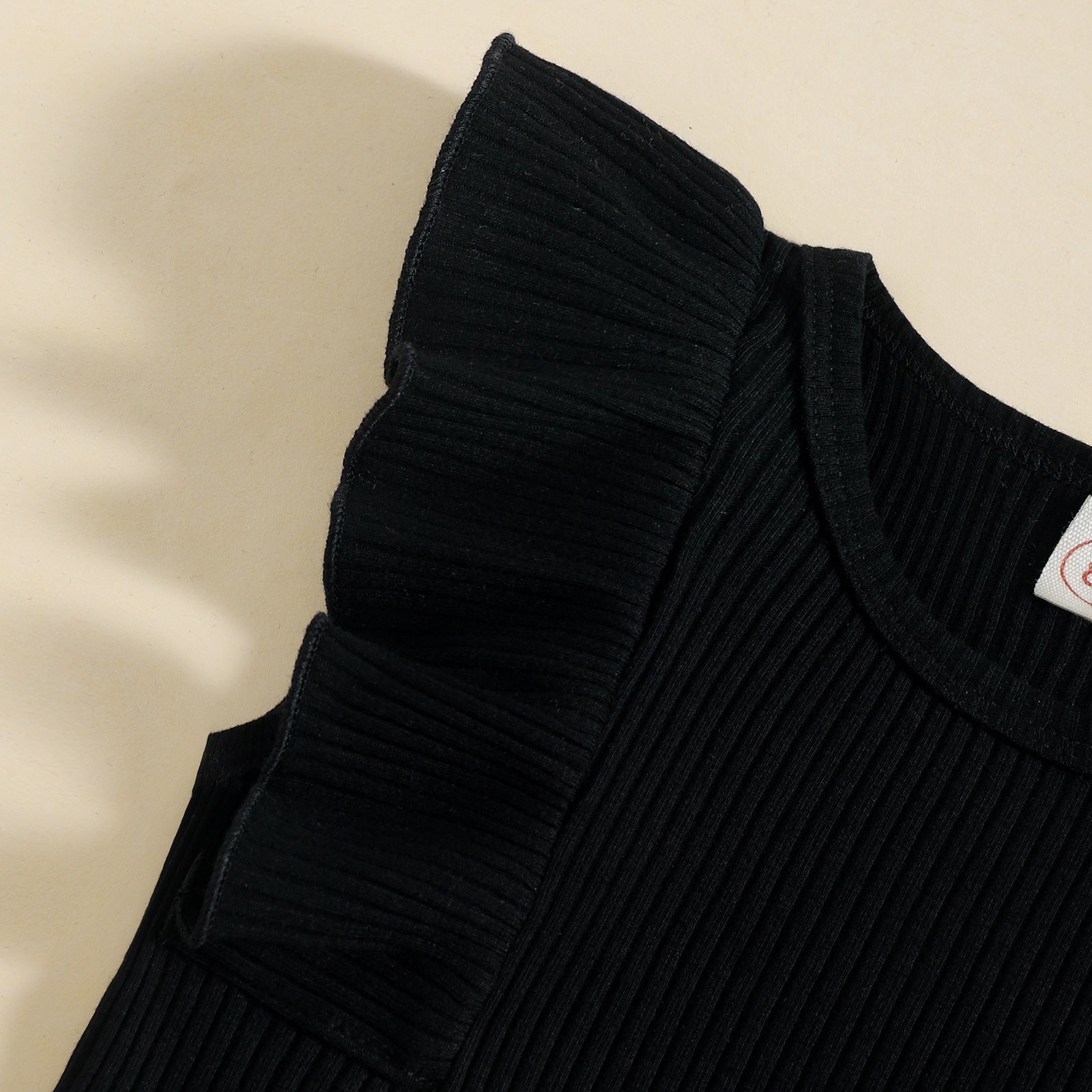 Flying Sleeve Plaid Skirt Two-piece Suit