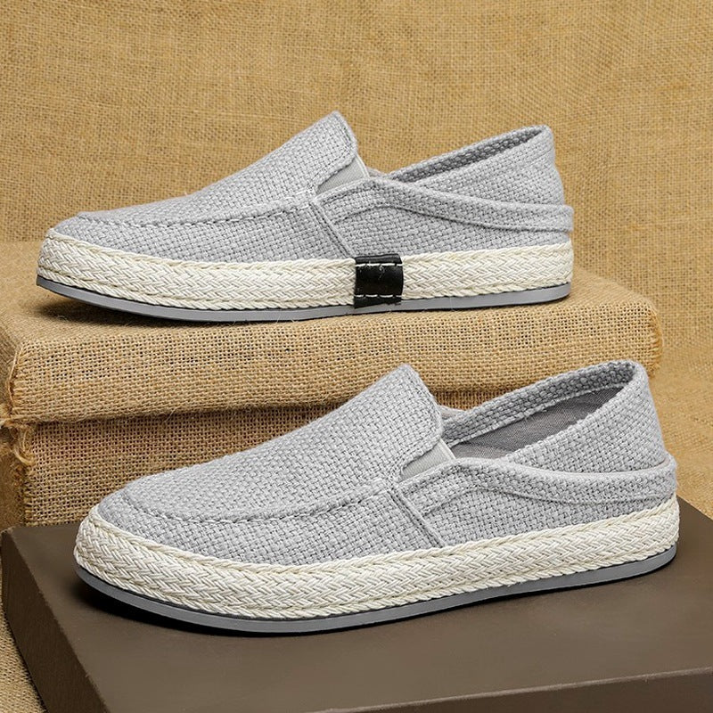 Summer Leisure Old Beijing Linen Cloth Shoes