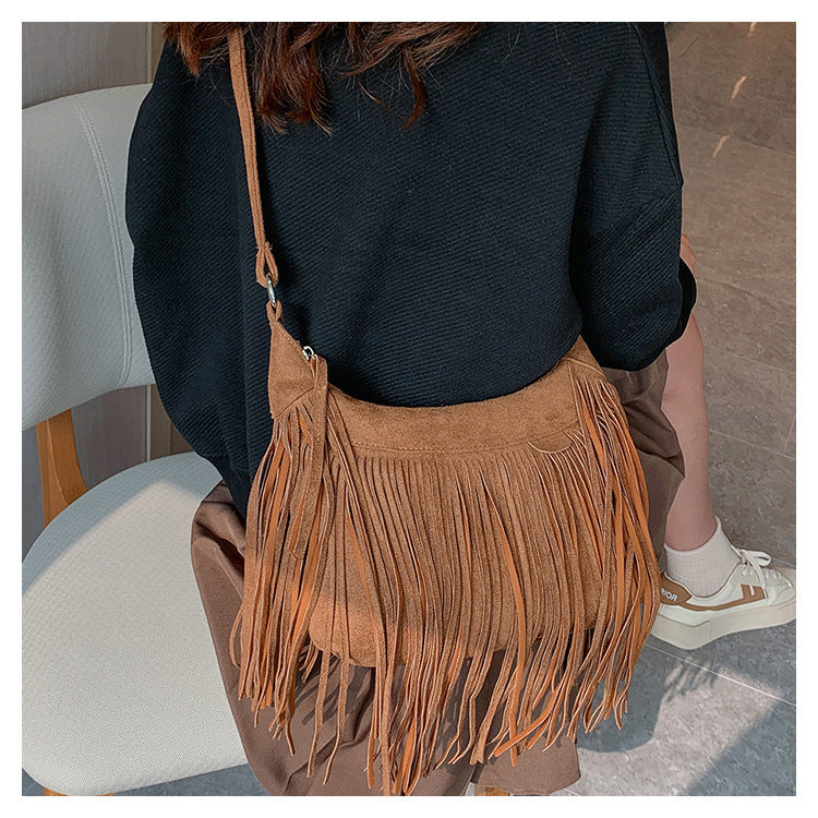 New Retro Personality And Minimalism All-match Messenger Bag