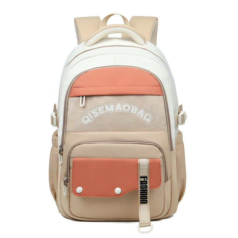 Fashion Color Contrast Leisure Travel Backpack