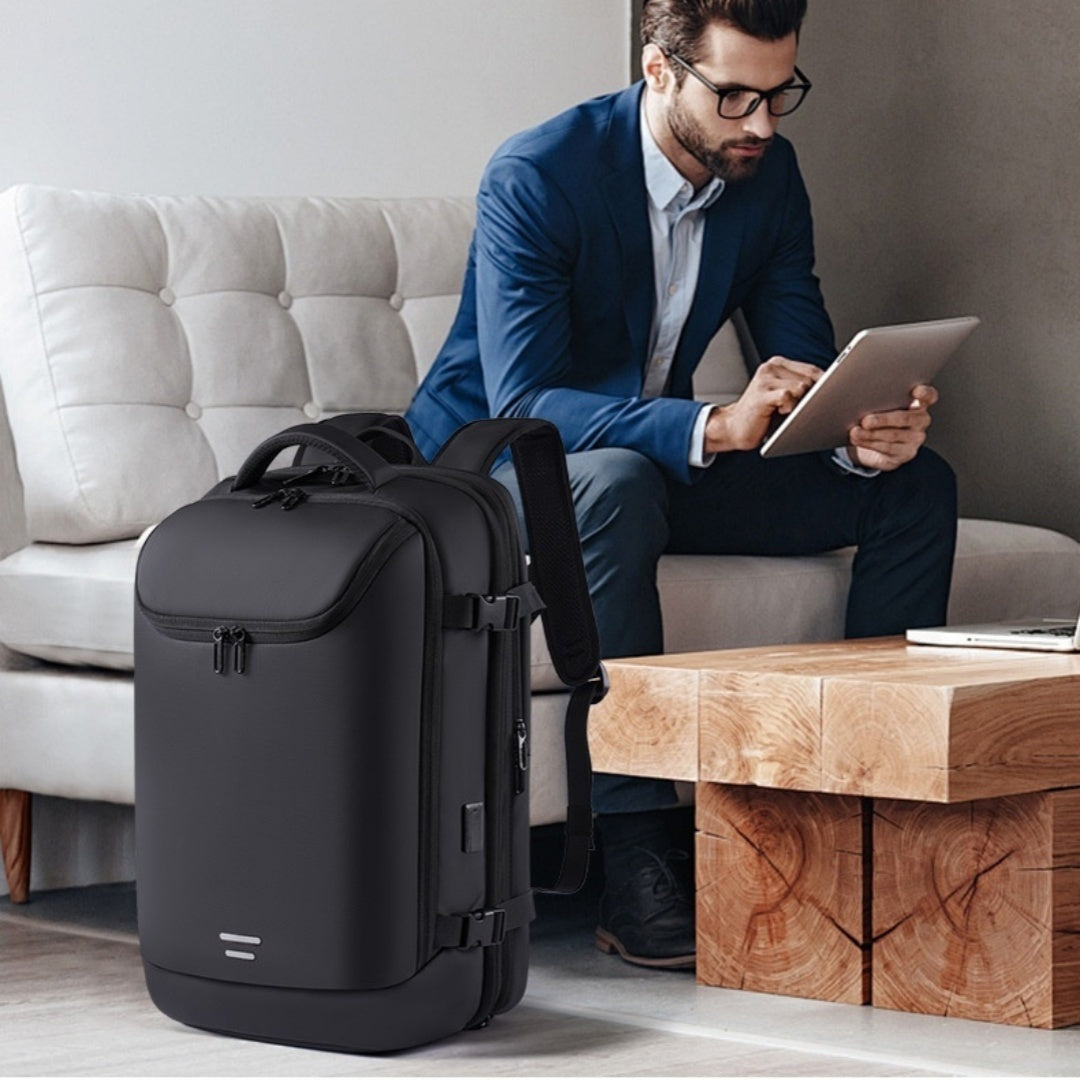 Men's  Vacuum Compression Backpack Multifunctional