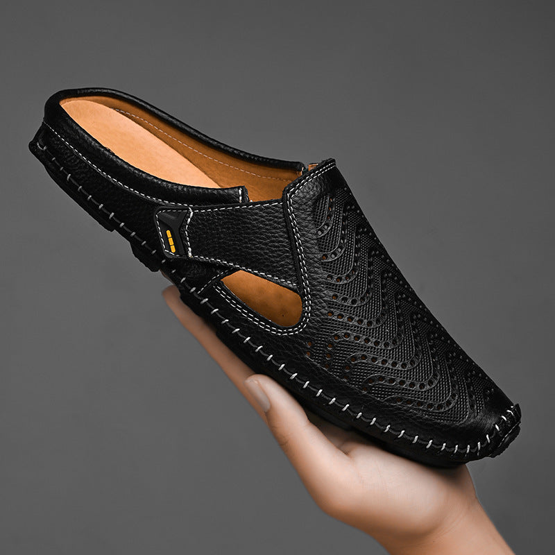 Fashion Men's Closed Toe Casual Breathable Sandals (Available)