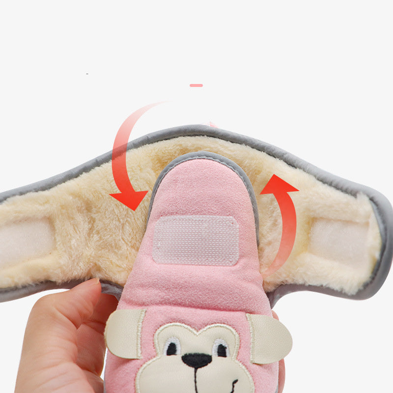 Non-falling Heel Soft-soled Warm And Anti-falling Newborn Baby Shoes