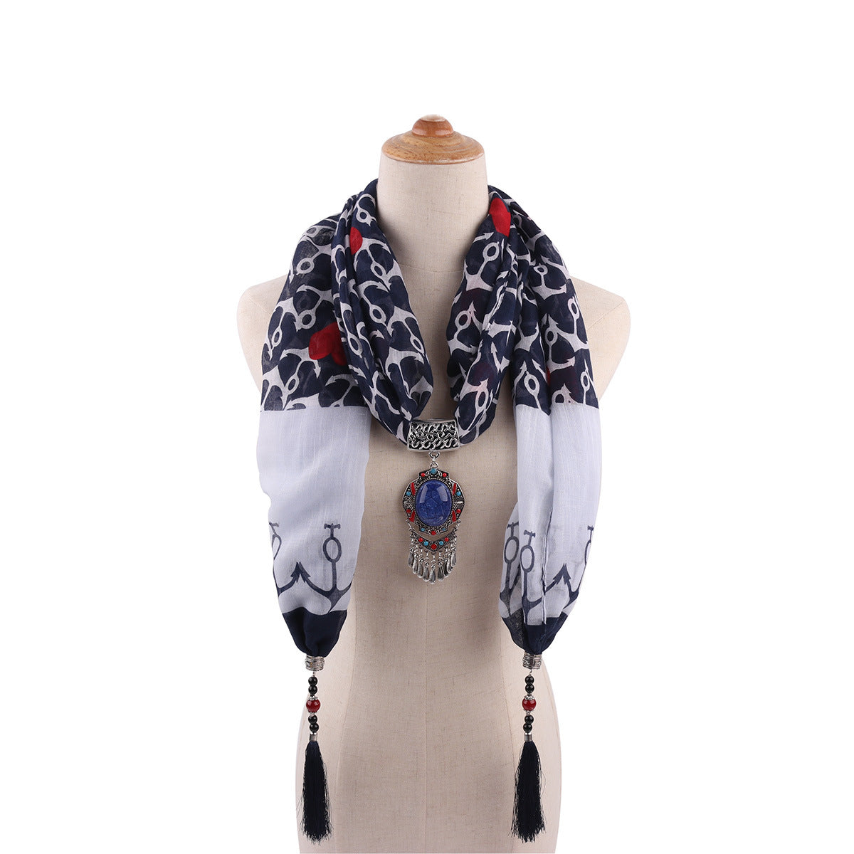 Pendant Scarf - Style 13