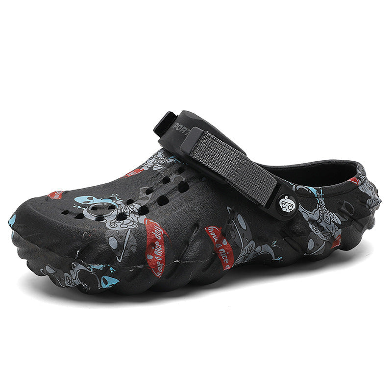 Men's Plus Size EVA Rubber And Plastic Outdoor Fashion Closed Toe Sandals (Available)