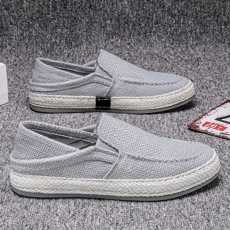 Summer Leisure Old Beijing Linen Cloth Shoes