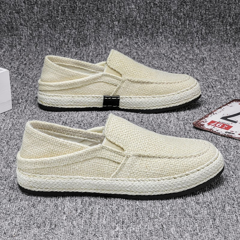 Summer Leisure Old Beijing Linen Cloth Shoes (Available)