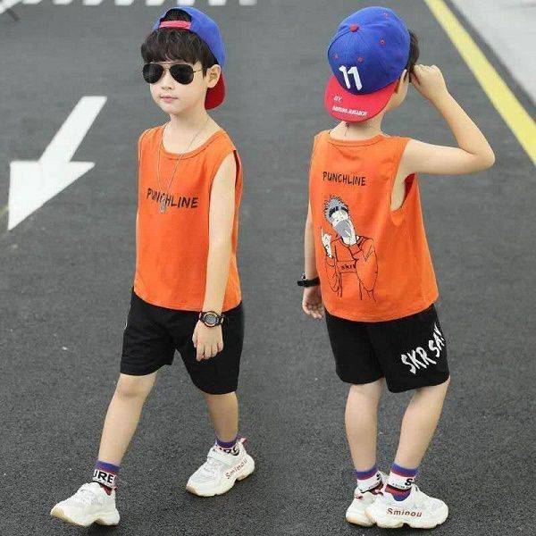 Boy Fashion Summer Dress Set (Available)