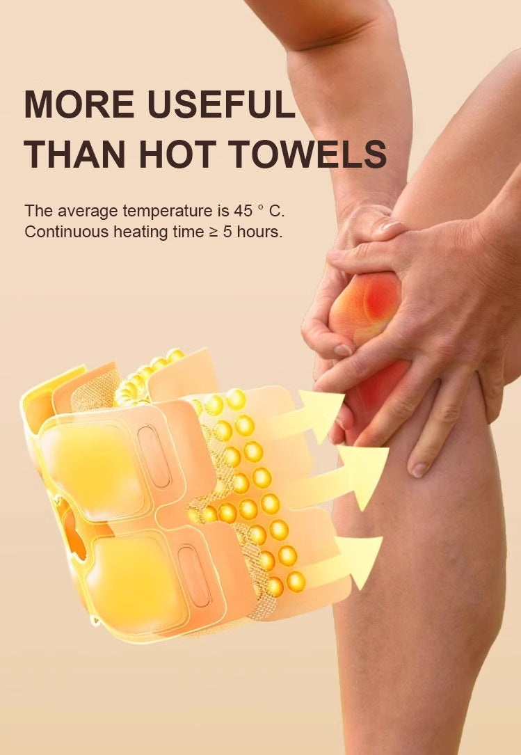 Self Heating Pain Relief Warm Knee Patch Pad (সেলফ হিটিং ব্যথা উপশম ওয়ার্ম হাঁটুর প্যাচ প্যাড)