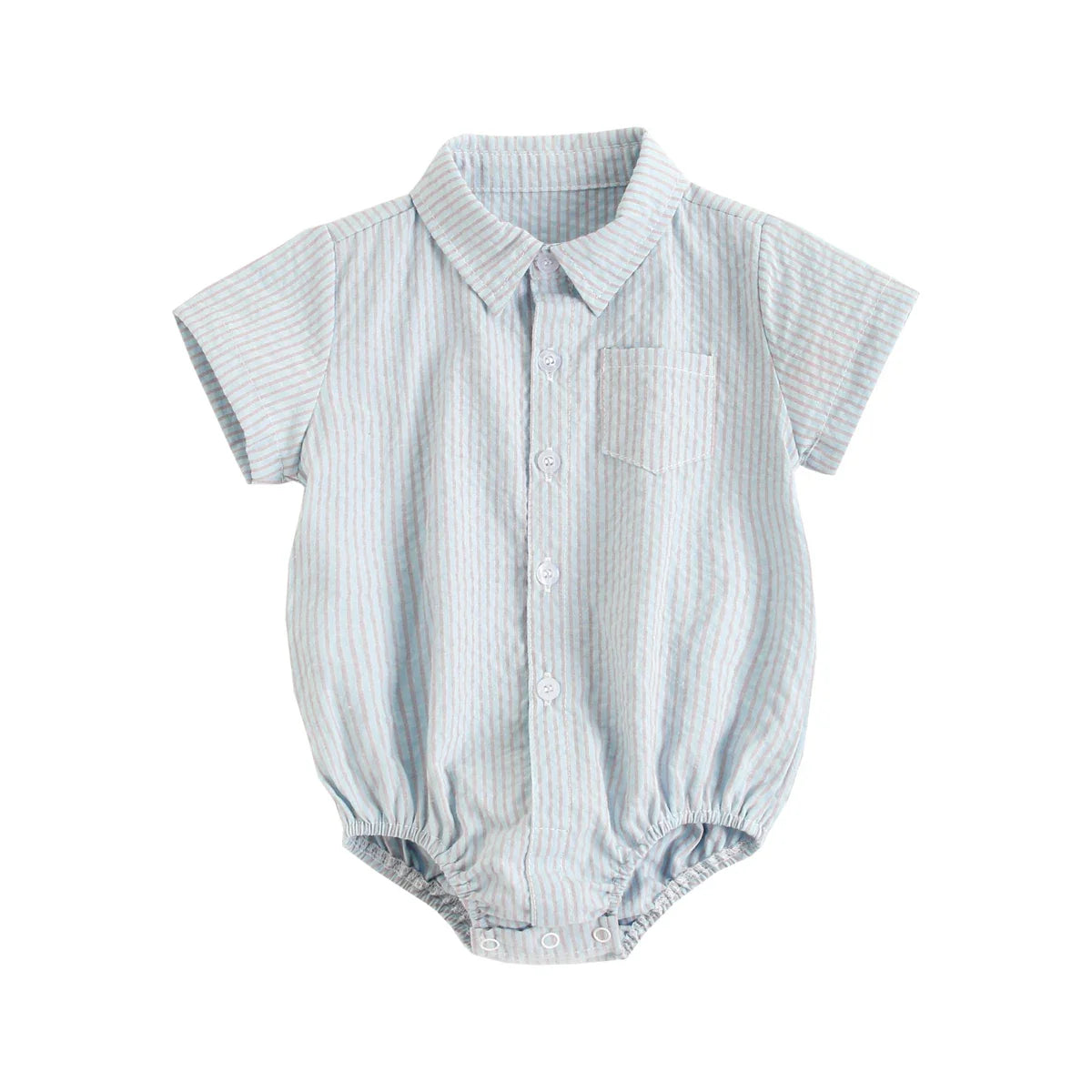 Sanlutoz Baby Boys Summer Bodysuits Cotton Short Sleeve Infants Boys Plaid Clothing Onesies Fashion
