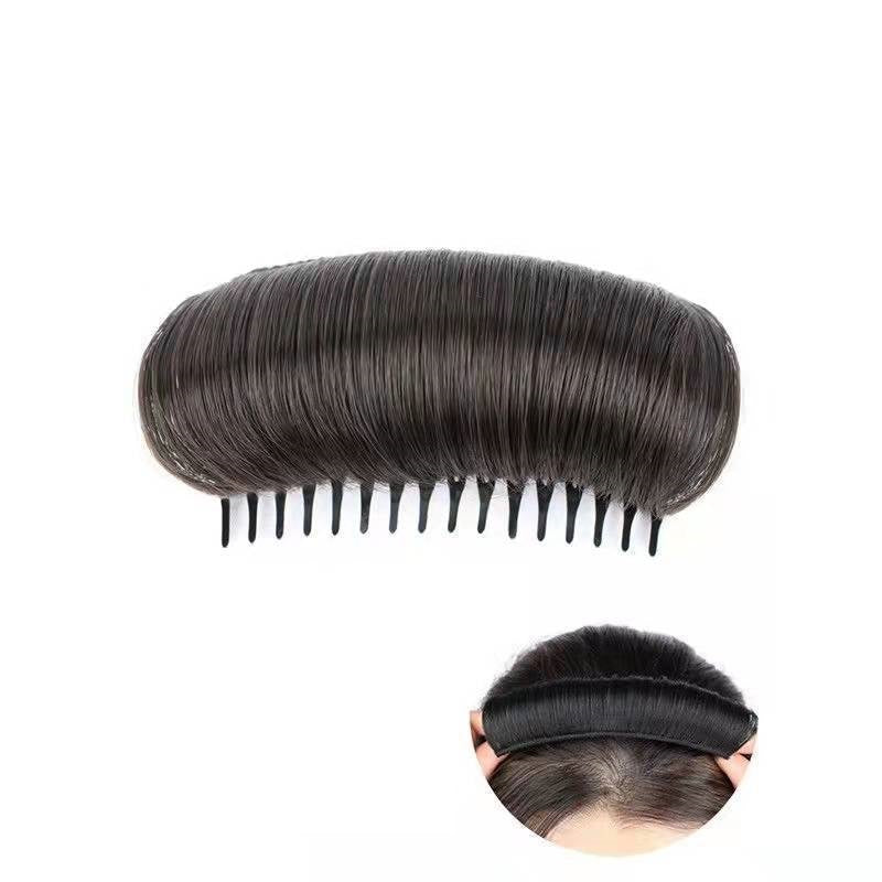 Wig piece for women, fluffy hair root, simulated hair pad, invisible hair top heightening and curling tool, hair pad artifact (Available)