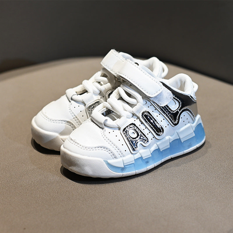 Childrens Sneakers Girls Boys Non-slip Sport Shoes